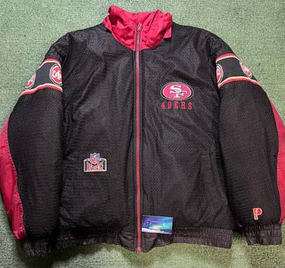 Vintage 1990s San Francisco 49ers reversible jacket