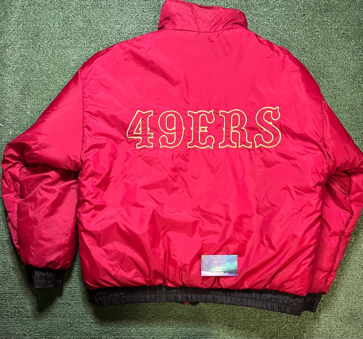 Vintage 1990s San Francisco 49ers reversible jacket