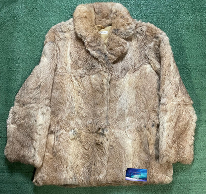 Vintage 1970s Rabbit fur jacket