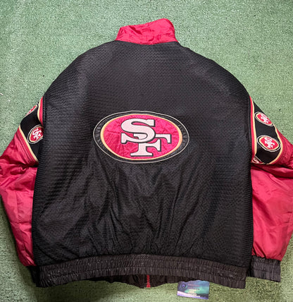 Vintage 1990s San Francisco 49ers reversible jacket
