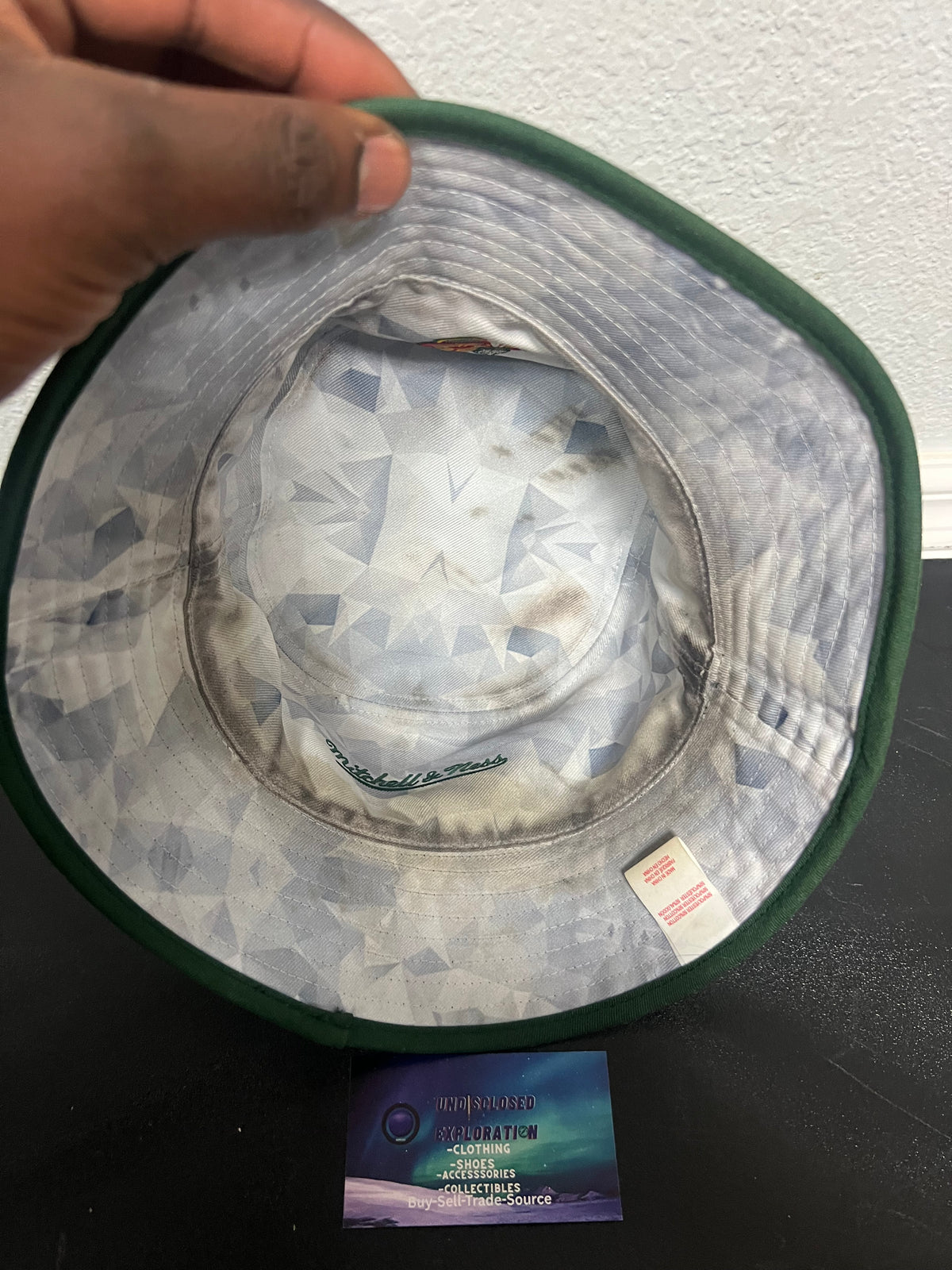 Seattle Sonics Mitchell & Ness Bucket Hat