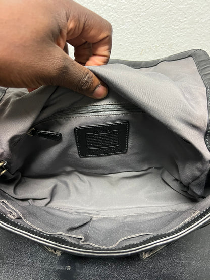 Vintage Coach  signature optic soho shoulder bag