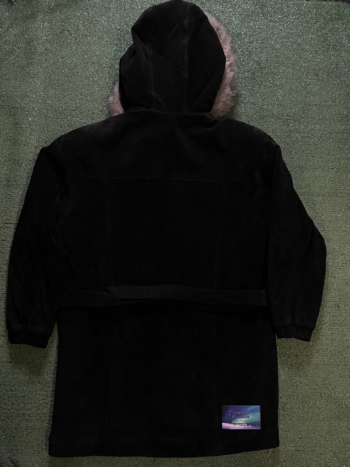 Vintage Wilsons black fur jacket
